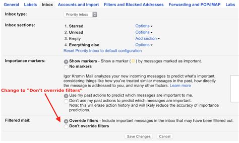 Gmail filters ignoring the Skip Inbox option and how to fix it | Igor Kromin