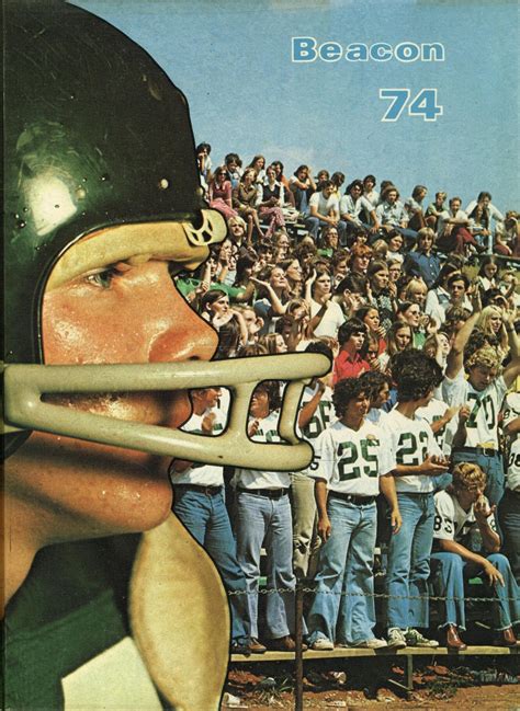 1974 yearbook from Berea High School from Greenville, South Carolina