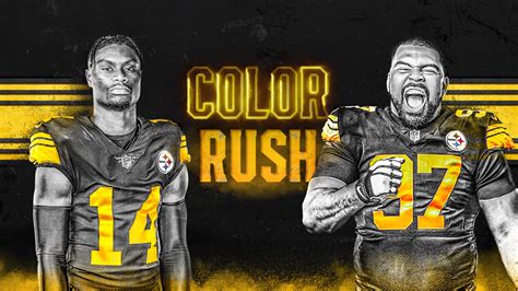 Steelers to wear Color Rush uniforms this week