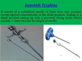 Bone marrow aspiration & trephine biopsy