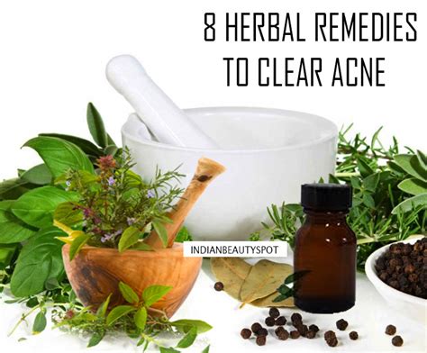 8 Herbal remedies to clear acne - THE INDIAN SPOT