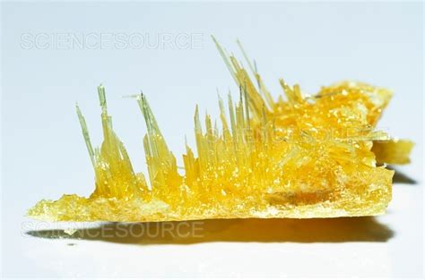 Monoclinic sulfur | Stock Image - Science Source Images