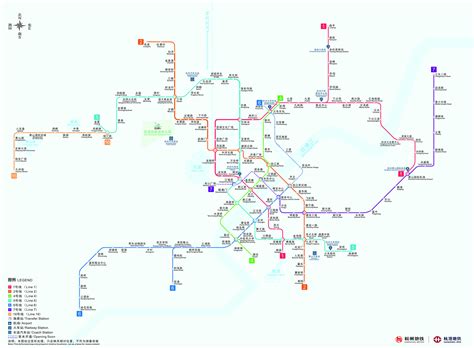 Hangzhou Metro Map 2022