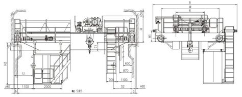 5 Ton Overhead Crane Specifications - Single Girder Design - Excellent crane supplier from China