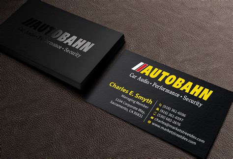 107 Professional Electronic Business Card Designs for a Electronic business in United States