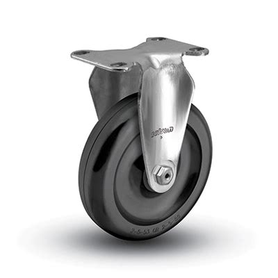 2 Series Stainless Steel Casters + Top Plates | Colson Casters