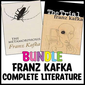 Novel and Short Stories, Franz Kafka, Complete Literature | TPT