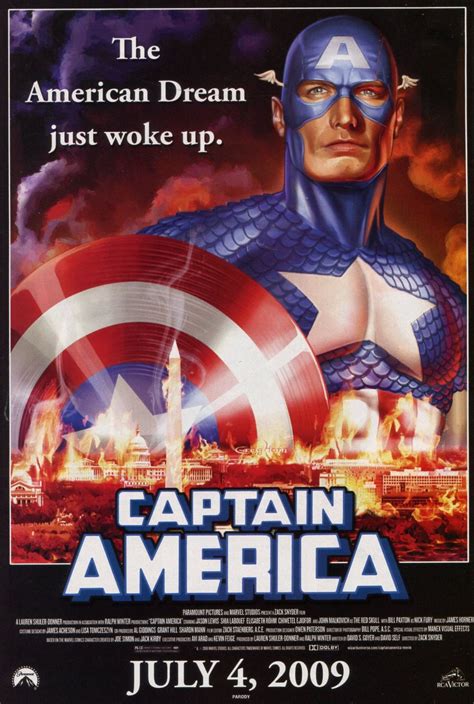 The Image Capsule: Captain America Movie Poster