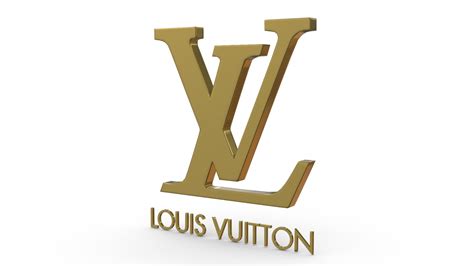 Louis Vuitton Logo - 3D model by PolyArt (@ivan2020) [ed8eb77] - Sketchfab