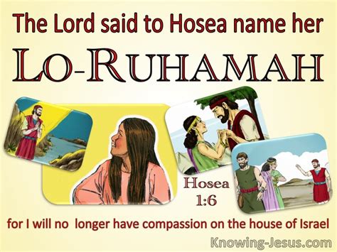 What Does Hosea 1:6 Mean?