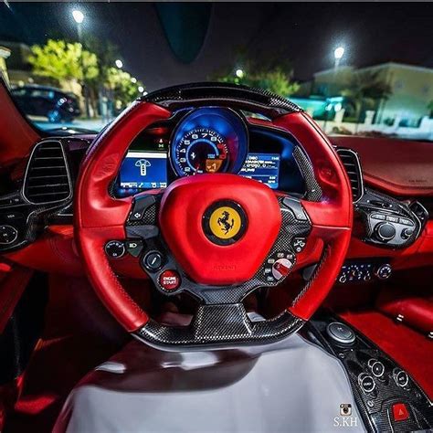 Would you drive it? Owner: @s.kh #ferrarikingz #458 #italia #cockpit Ferrari 458 Interior ...