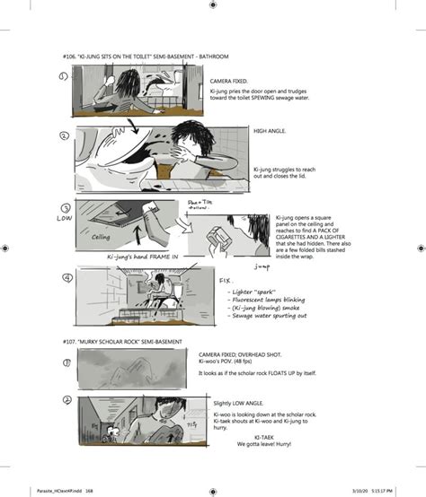 ‘Parasite’: Bong Joon Ho’s Storyboards from Graphic Novel | IndieWire