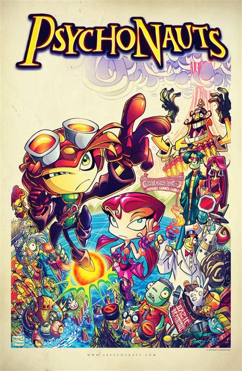 Psychonauts by RobDuenas on DeviantArt