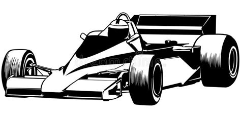 Formula 1 illustrazione vettoriale. Illustrazione di uscire - 50310050