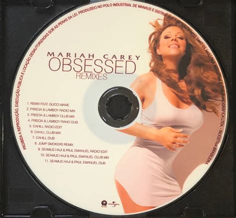 Mariah Carey - Obsessed (Remixes) (2009, CDr) | Discogs