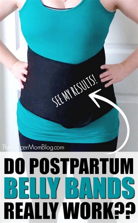 Do Postpartum Belly Bands Work? - The Soccer Mom Blog