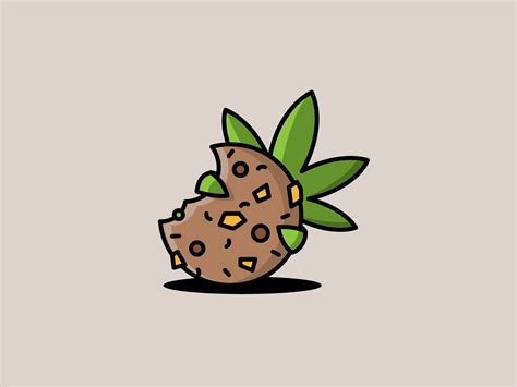 Cannabis Hugs Cookie by Petar Kilibarda on Dribbble