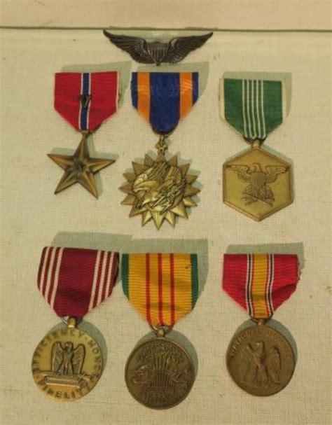 Sold at Auction: Set of Vietnam Era Medals Incl. BRONZE STAR V DEVICE: