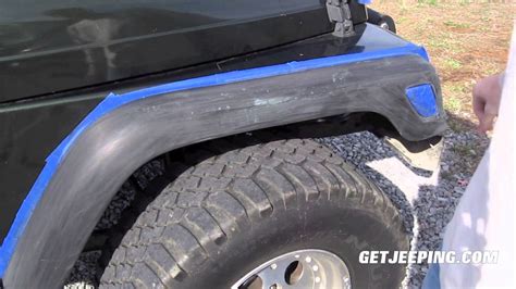 How To Paint Jeep Fender Flares