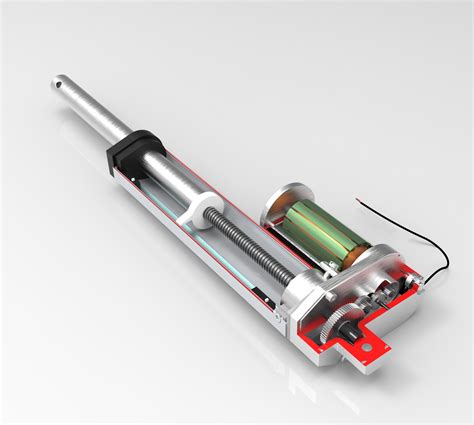 Components of an Electric Linear Actuator | FIRGELLI