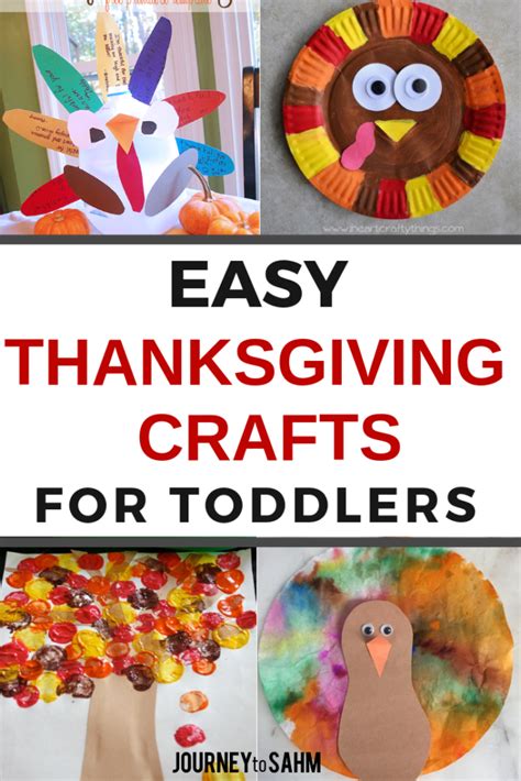 The Best Thanksgiving Crafts for 2 Year Olds - Journey to SAHM