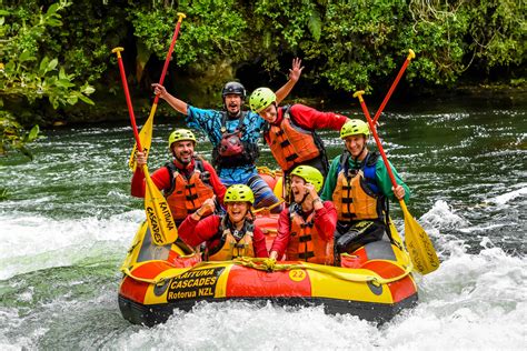 White Water Rafting Rotorua | 7m Waterfall | Rotorua's Rafting Experts