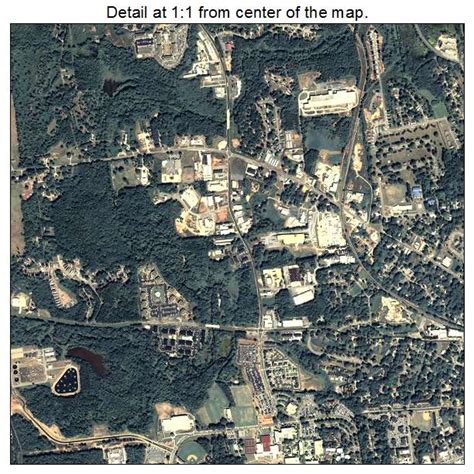 Aerial Photography Map of Carrollton, GA Georgia