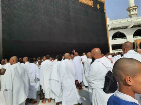 Mecca, Saudi Arabia, April 2023 - Pilgrims from all over the world are ...