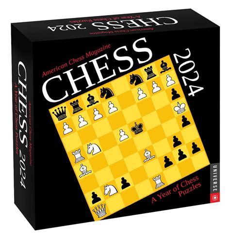 Chess 2024 Day-to-Day Calendar: A Year of Chess Puzzles: American Chess Magazine: 9780789343031 ...