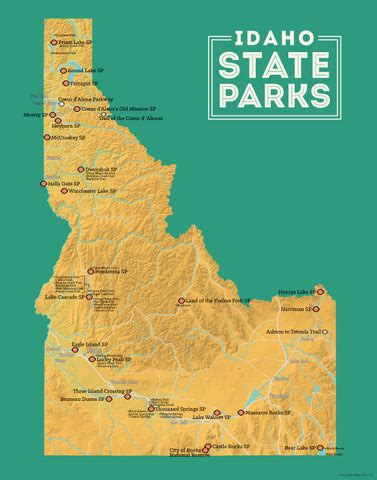 Idaho State Parks List - Best Maps Ever