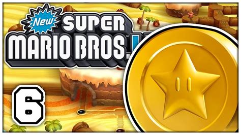 New Super Mario Bros. U - Part 06: STAR COINS! (Nintendo Wii U Playthrough) - YouTube