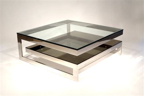 15 The Best Modern Square Glass Coffee Tables