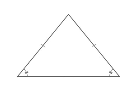 Equality property of Angles opposite to equal sides in a Triangle