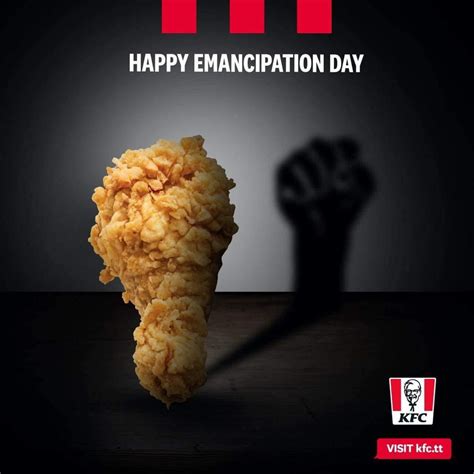 KFC in Trinidad and Tobago had to remove their Emancipation Day posts ...