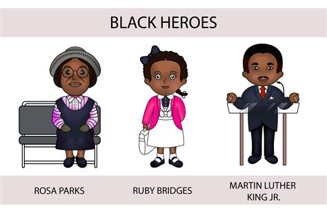 Black History Month Heroes Graphic by Artlytical Studio · Creative Fabrica