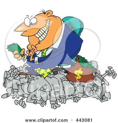 Counting Money Clipart