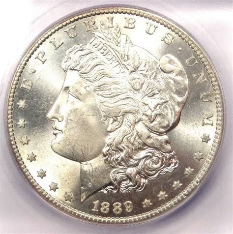 1889-S Morgan Silver Dollar $1 Coin - ICG MS65 - Rare in MS65 - $1620 Value! #afflink Contains ...