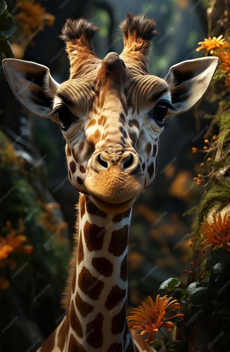 Premium AI Image | giraffe