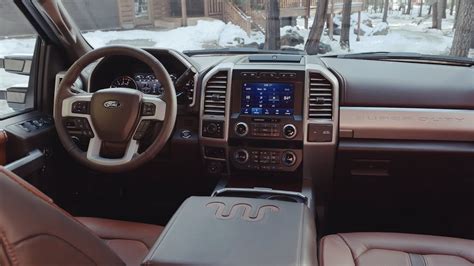 2020 Ford F-250 Super Duty King Ranch Interior - YouTube