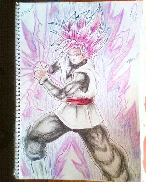 Goku Black Ssj Rose Kamehameha by Danigthssj5 on DeviantArt