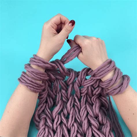 Arm Knitting For Beginners