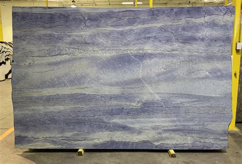 Azul Macaubas Quartzite Slabs Brazil Blue Polished Quartzite Slabs