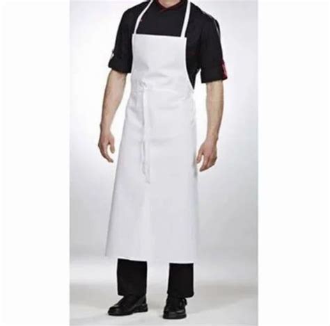 White Cotton Chef Apron, 1, 100g at Rs 90/piece in Mumbai | ID ...