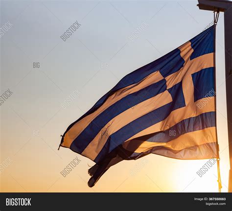 Greece Flag Waving Image & Photo (Free Trial) | Bigstock