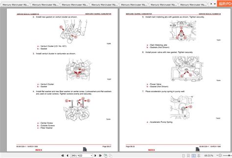 Mercury Mercruiser Marine Engine PDF Service Manual | Auto Repair ...