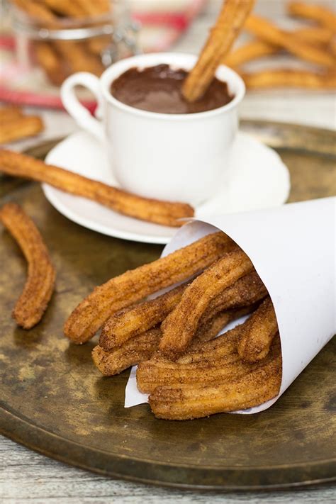 Churros Con Chocolate - Spanish Breakfast Favorite