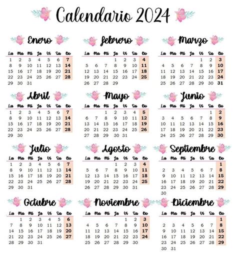 Pin on calendario imprimible