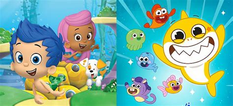 NickALive!: Nickelodeon to Premiere 'Bubble Guppies' x 'Baby Shark's ...