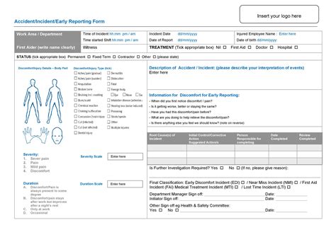 Incident Report Template 23 - Template Lab