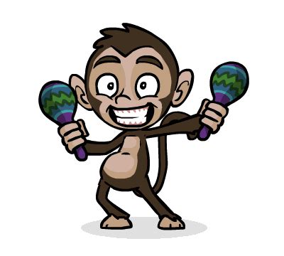 Dancing Monkey Cartoon GIF | GIFDB.com